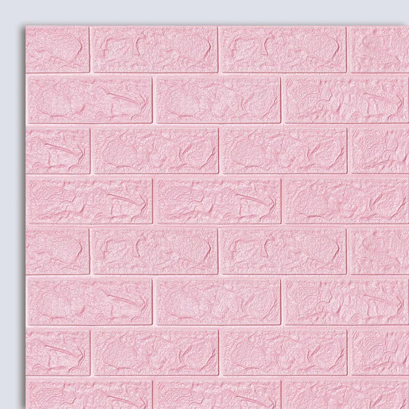 Peel and Stick Self Adhesive Faux Brick Self Adhesive Removable Wallpaper Pe Foam Wall Sticker 3d Wallpaper