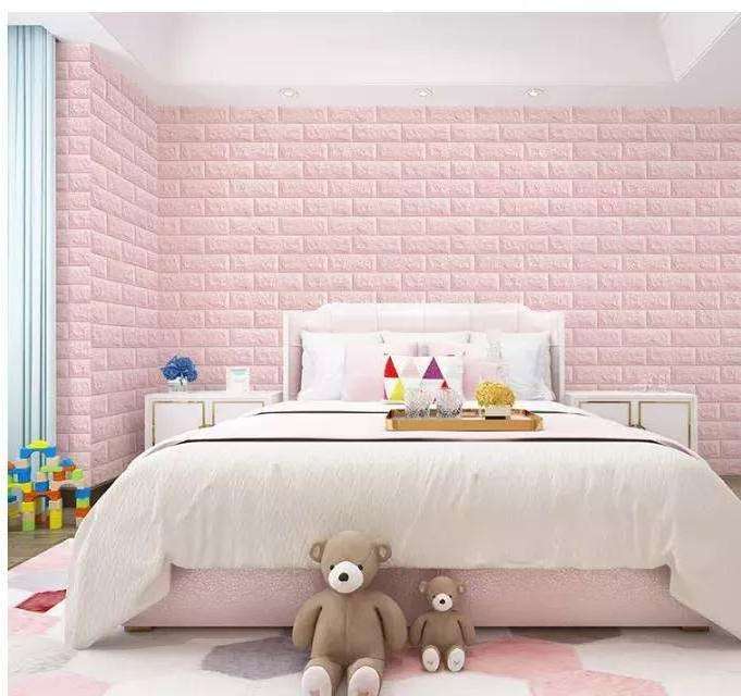 3D Wall Panels Peel and Stick Printable Faux Brick Wallpaper Sticker with Self-Adhesive Waterproof Foam