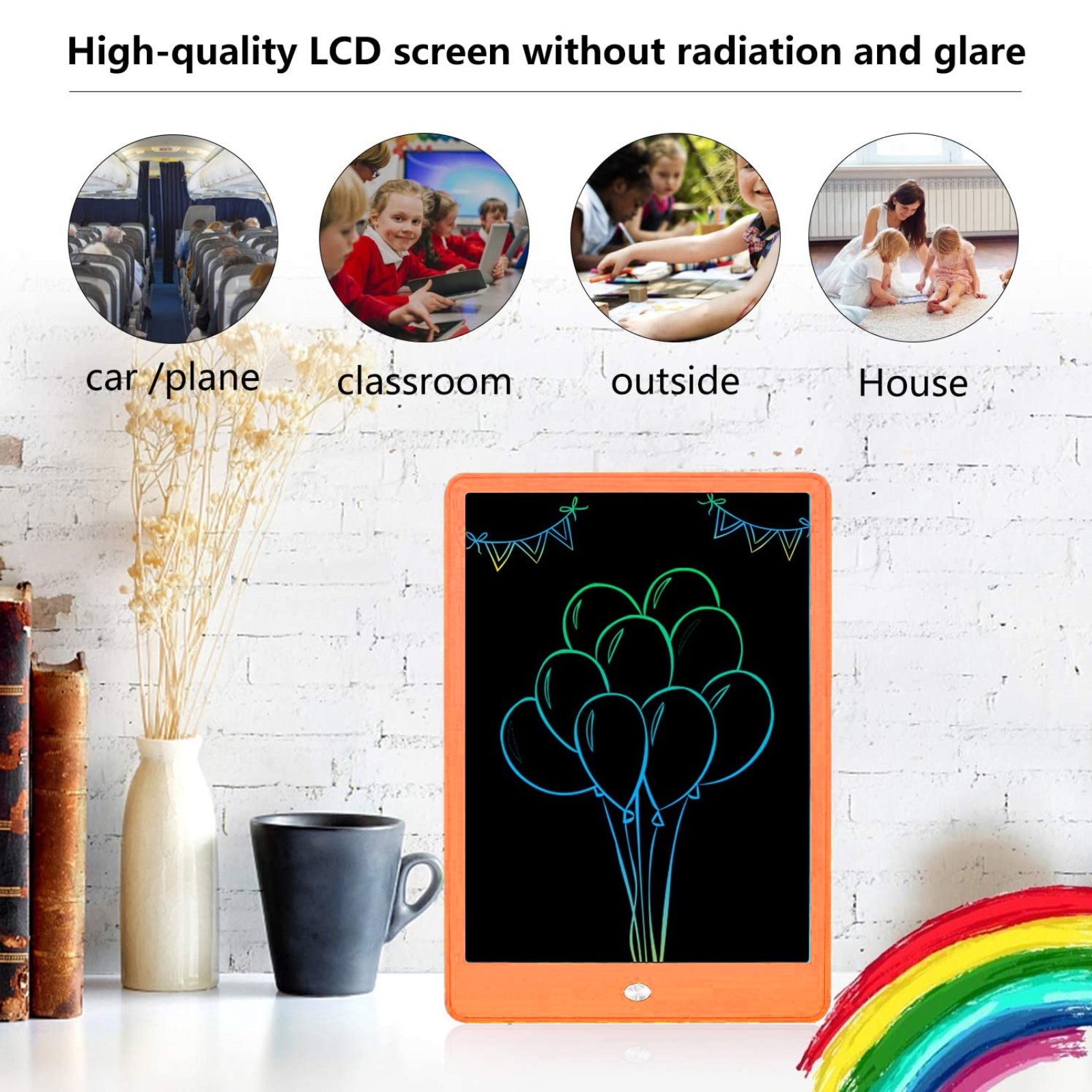 10 inch electronic drawing screen children's graffiti electronic handwriting board Lcd writing board