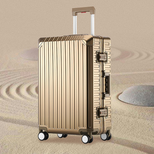 High Quality 20/24/26/29inches Aluminum Frame Suitcase Hard Shell Travel Trolley Suitcase