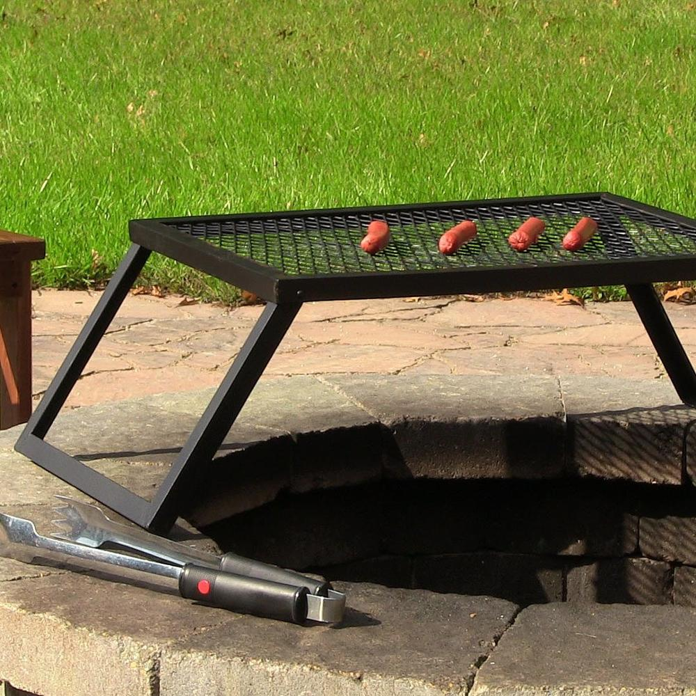 Convenient Simple Open Meat Steel Fire Barbecue Grill BBQ Grills For Outdoor Camping