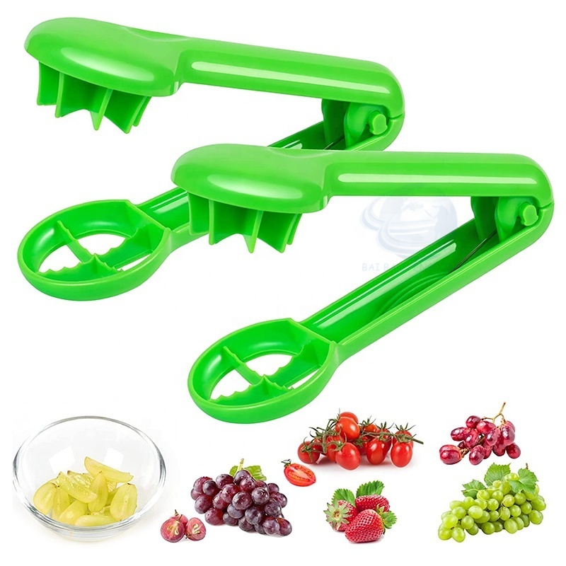 Grape Cutter Slicer Cherry Tomatoes Strawberry Slicer For Fruits And Vegetables Salad Cutter Kitchen Gadget No Blade Safety