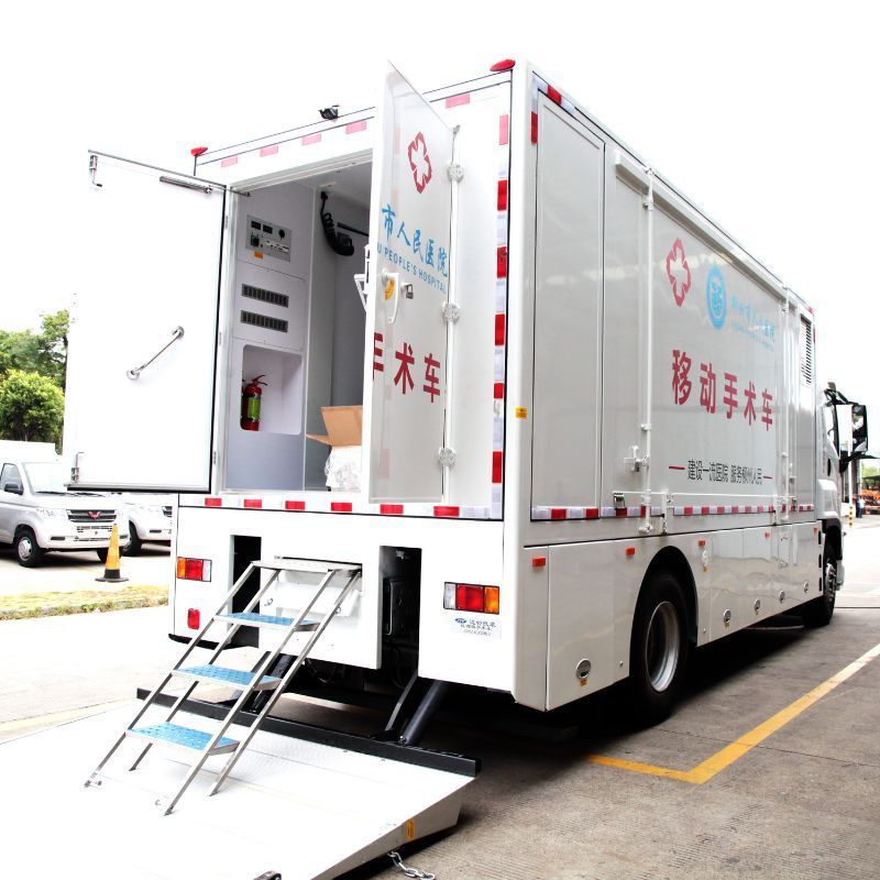 Professional Emergency Car Mobile Ward-Type Ambulance Surgery Docking Vehicle Wuling Mobile Operating Vehicle emergency vehicles