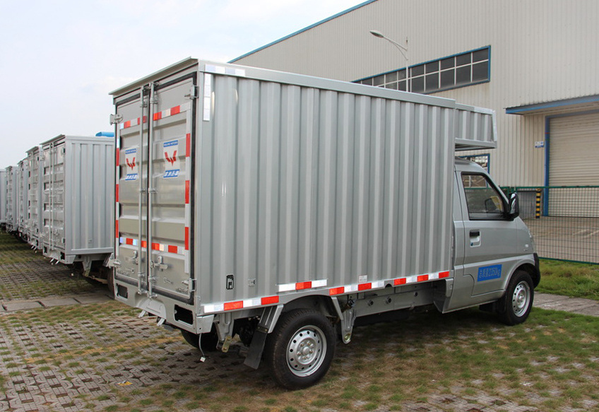 1ton Mini Van Truck/truck Van/mini Box Van Truck For Dry Cargo