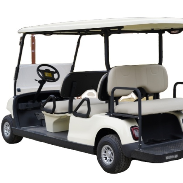 2023 New Arrival Golf Cart Club Car 6 Seat Electric Mini 48V Battery Golf Buggy For sale