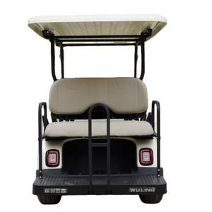 72V AC system Lithium Battery Powered 6 Seat Facing Forward Electric Golf Cart