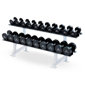 multifunctional dumbbell round  rack adjustable spotter loadable   adjustable gym dumbbell set