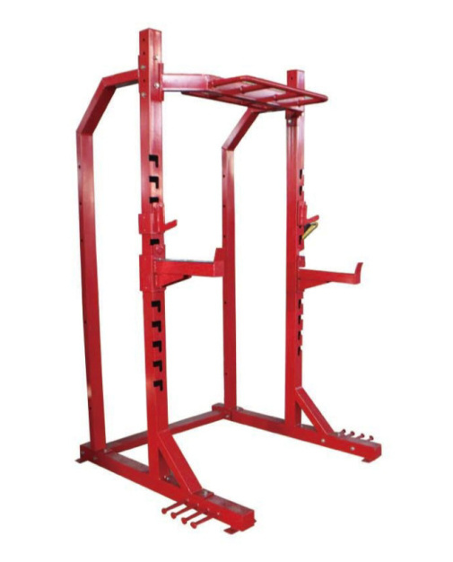 China manufacture gym equipment bench & rack customized power rack weight lifting gym half rack