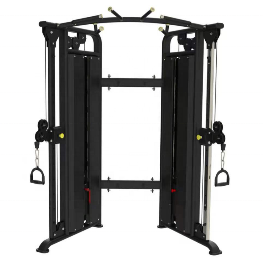 Online multi gym functional trainer machine fitness multi exercise equipment cable function trainer dual pulley system for gym