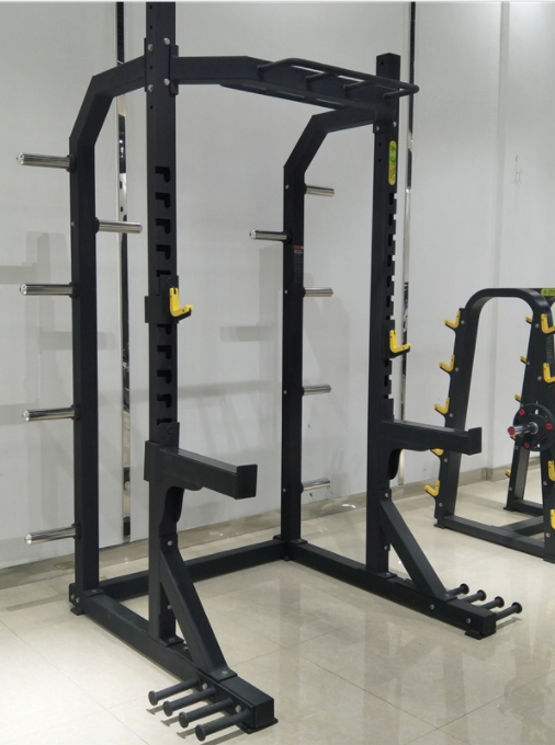 China manufacture gym equipment bench & rack customized power rack weight lifting gym half rack