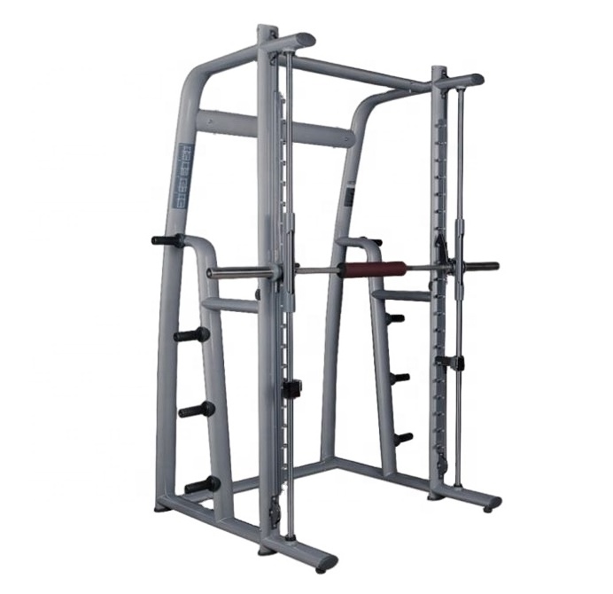 smith machine plated loaded gym equipment rack Cheap Squat Rack Hammer Pull Down Multi Functional Trainer