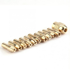 Electric Grinding Accessories Mini Drill Brass Collet Chuck For Dremel Rotary Tool Including Engraving Pen Copper Core