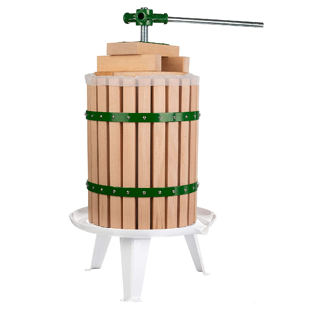 6L 12L 18L 30L  basket fruit press for home brewing