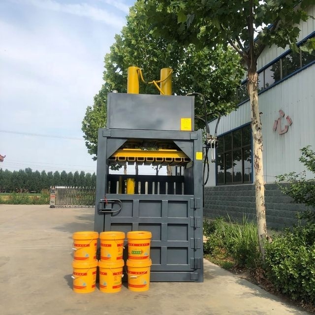 waste paper baling machine/hydraulic carton compress baler packing machine