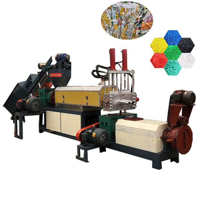 plastic pelletizer/plastic pelletizing machine/plastic granulating machine  China high efficiency