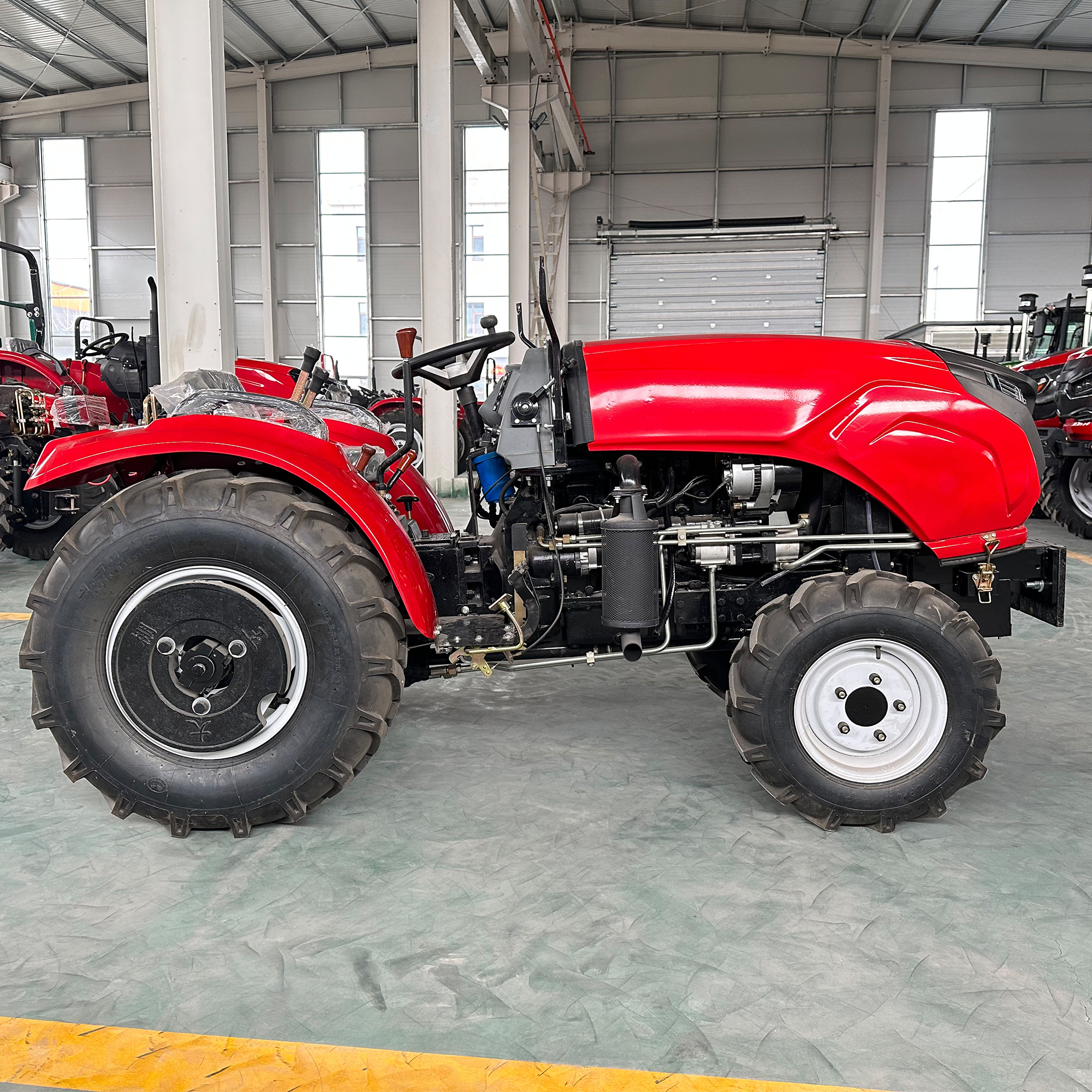 Lovol 50 HP 504 farm tractors agriculture 4x4 agriculture mini tractors for sell worldwide electric tractor