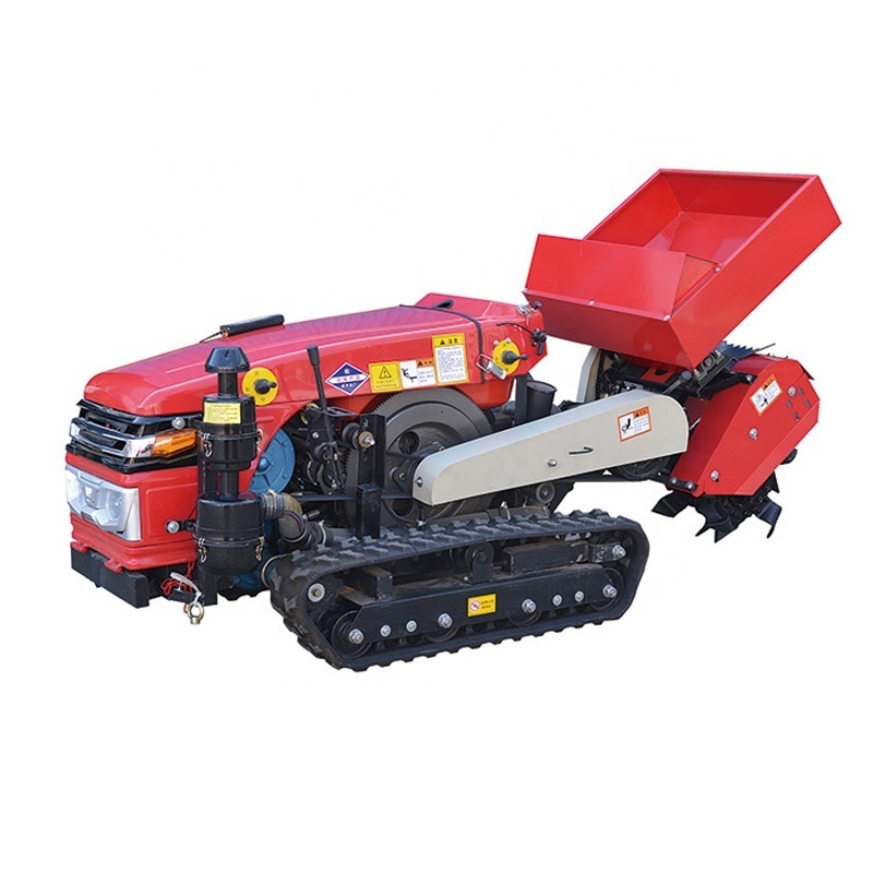 1GZL-120 factory directly sale small strawberry ridging function bed former rotary tiller for farm tractor