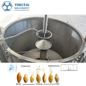 Malt Steeping Tank for Process Barley, Wheat, Sorghum to Make Craft Malt Used for Distillery Equipment