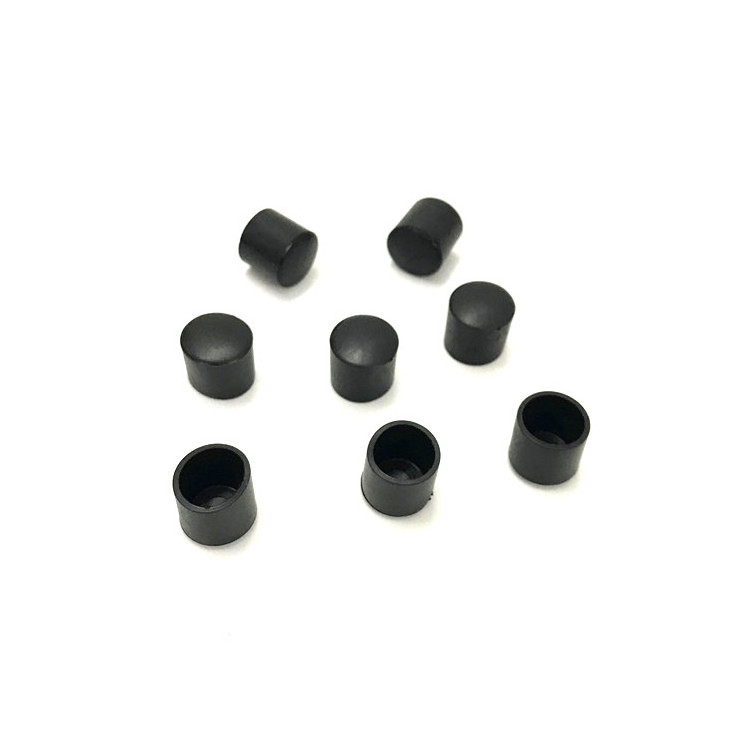 12MM round tube sleeve Customized Plastic Pipe End Caps and Plugs