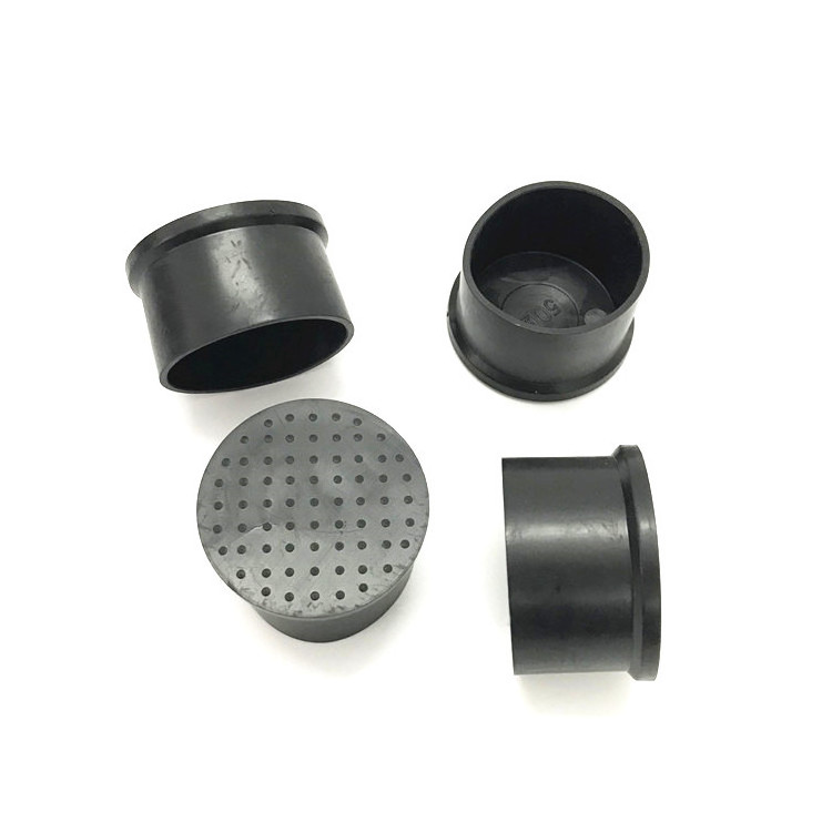 Customized Plastic PVC Round Tubing End Cap Pipe Plug For Stainless Steel Tube 50MM round tube sleeve