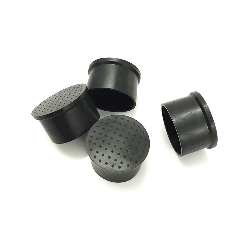 Customized Plastic PVC Round Tubing End Cap Pipe Plug For Stainless Steel Tube 50MM round tube sleeve