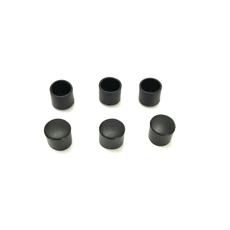 12MM round tube sleeve Customized Plastic Pipe End Caps and Plugs