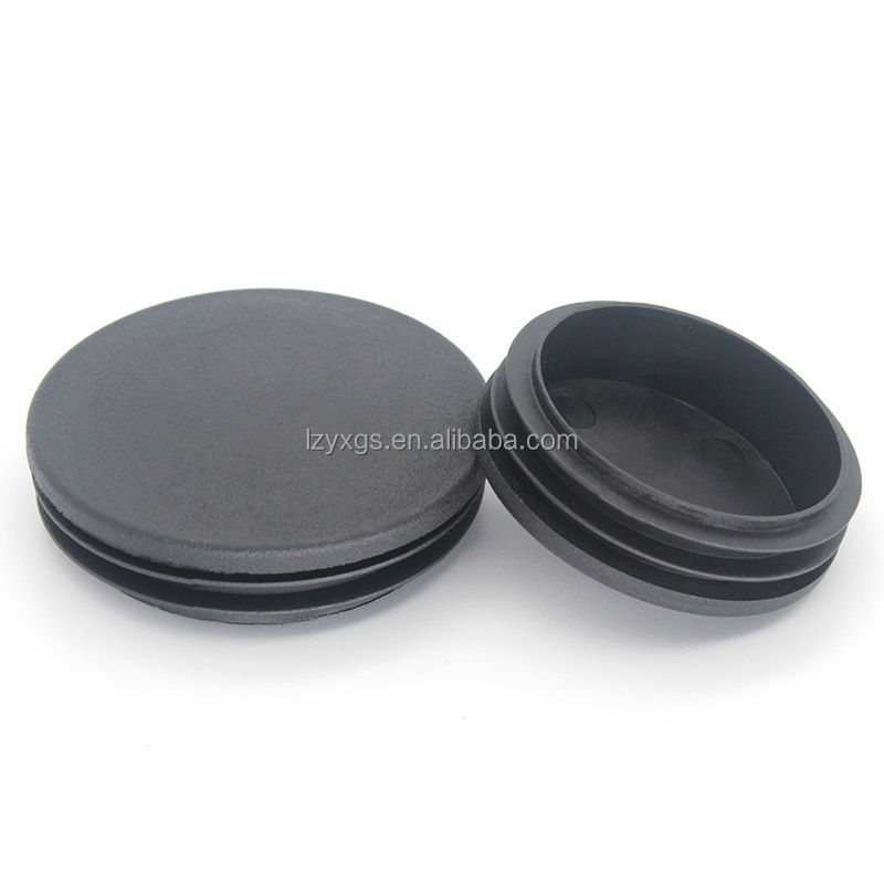 cheap price round plastic snap panel cover blanking pipe plugs tube end cap hole plug