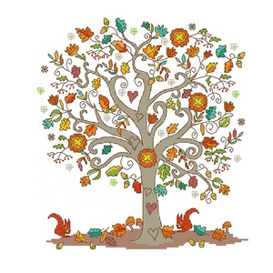 NKF The giving tree cross stitch kits cross stitch patterns dmc cross stitch threads beginner's embroidery embroider handicraft