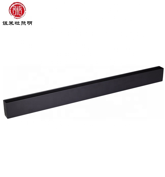 20 series Open mounted magnetic suction track  1m 2m 3m led line system Magnetic track light strip