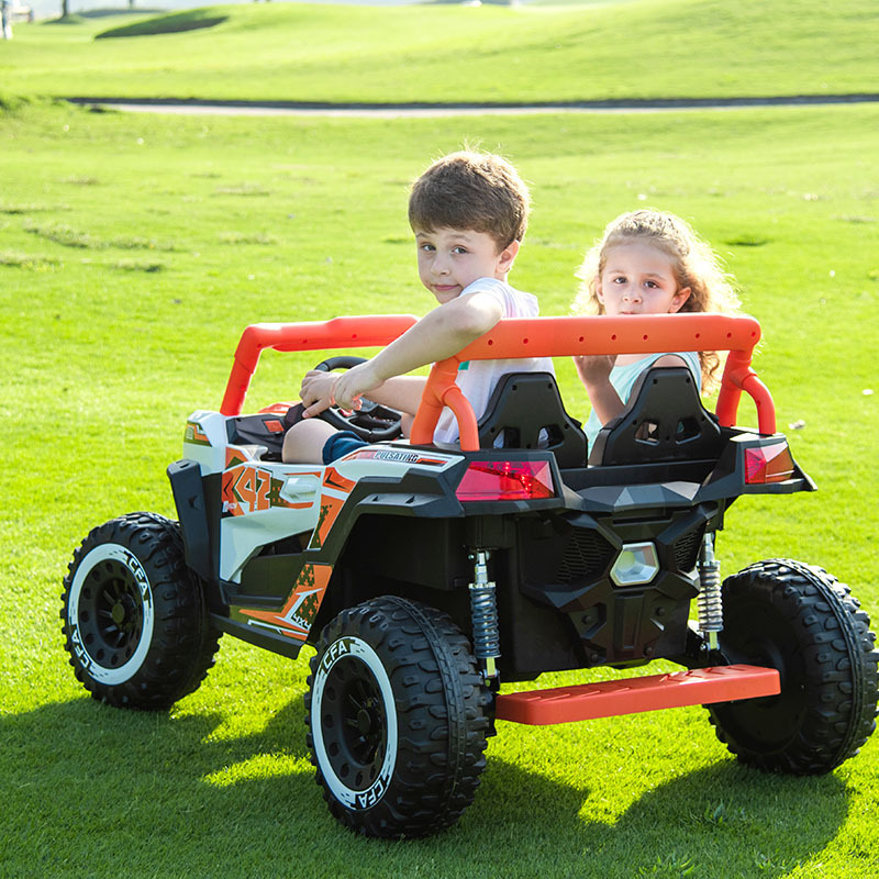 4WD kids ride on toys car electric 24V utv 2 seater 4X4 buggy powerwheels ride-on cars for big kids