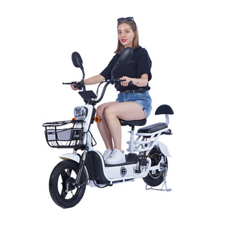 New 14 inch wheels ebike electric bike 48v 350w battery adult 2 seat price electric bicycle ebike scooter