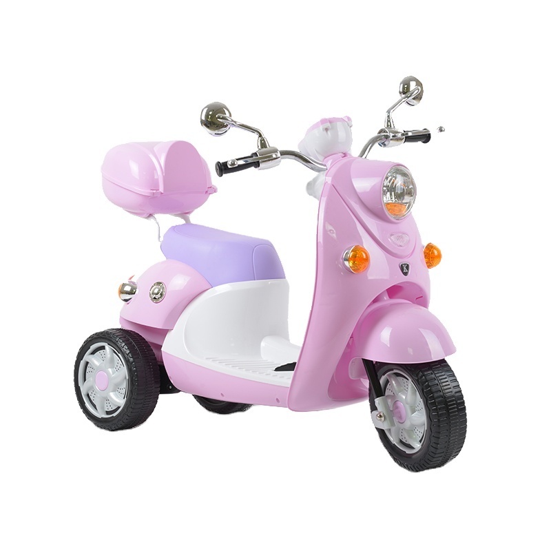 2023 Best Selling New Type Cute Pink Ride On Toy Electric Kids Motorbike