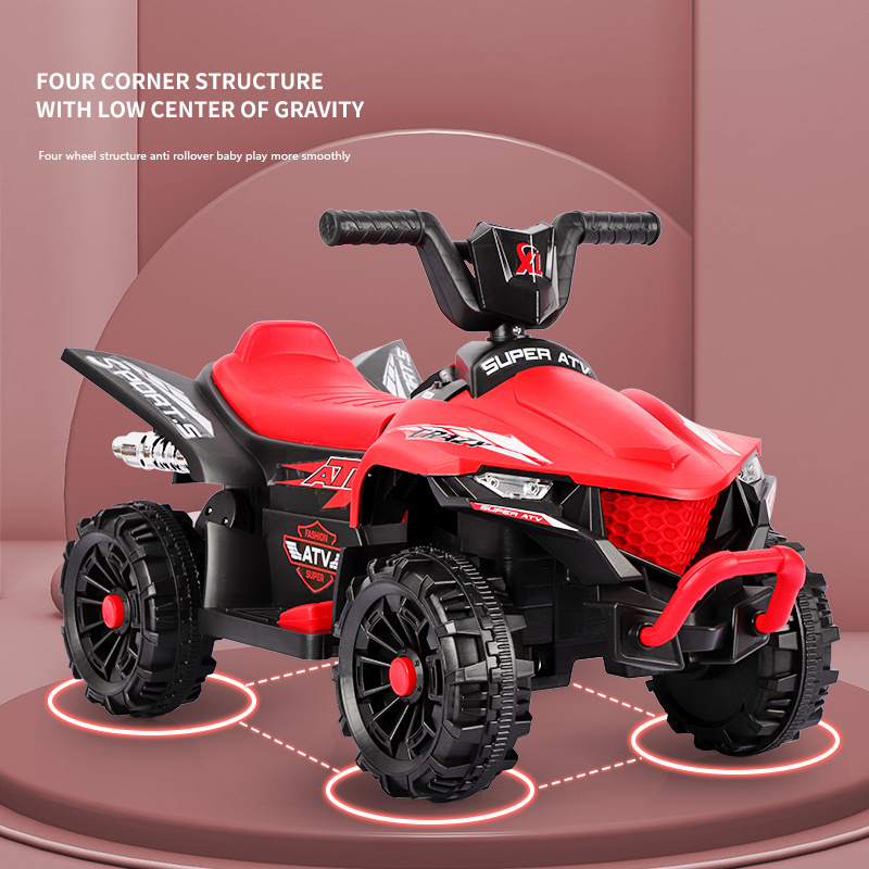 12v battery operated kids powerwheels ATVS 4 wheeler Quad for kids electric car toys ride on car