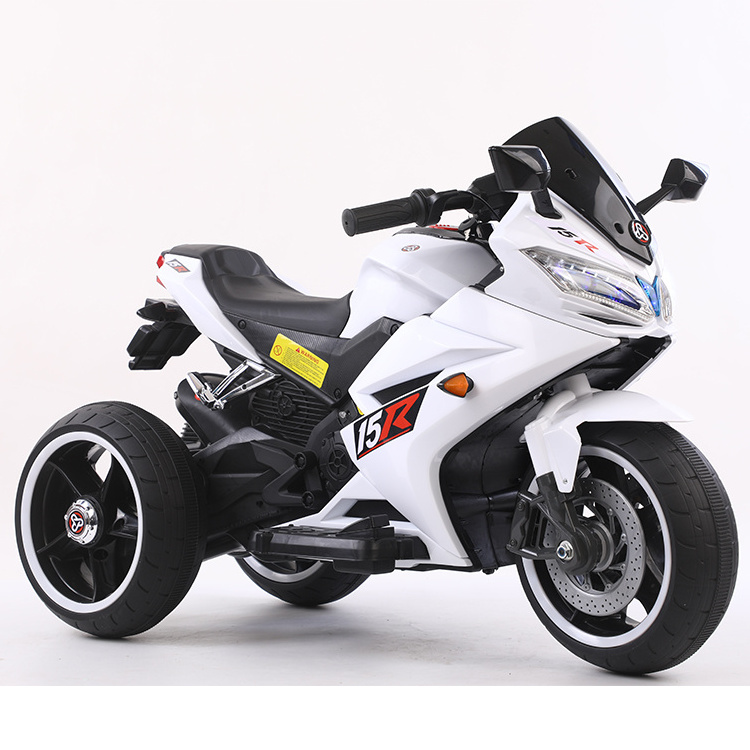 three wheels power battery real electric motorcycle for children to drive