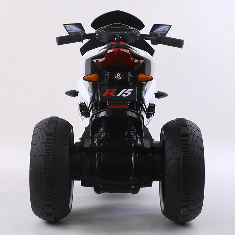 three wheels power battery real electric motorcycle for children to drive