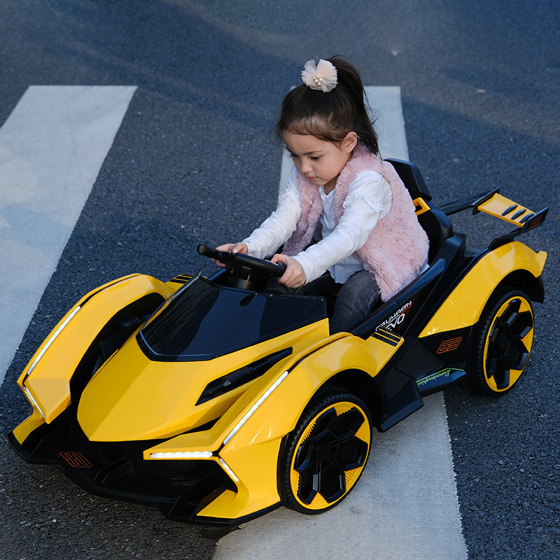 New Lamborghini 12v battery four-wheel kids electric ride on car spielzeug elektronische kinder fahren auf autos