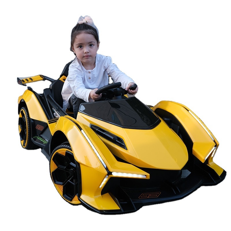 New Lamborghini 12v battery four-wheel kids electric ride on car spielzeug elektronische kinder fahren auf autos