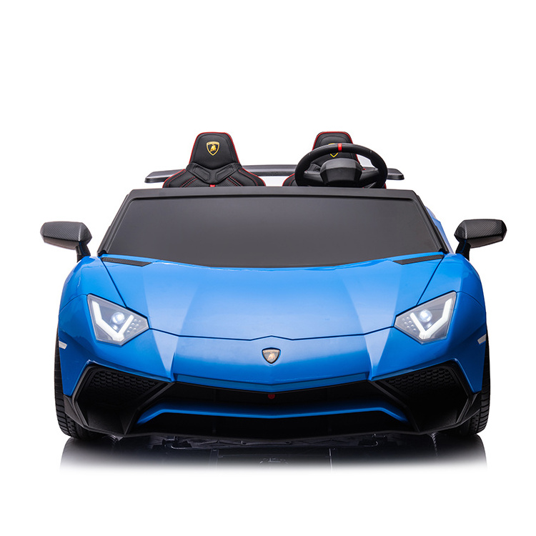 Lamborghini Aventador SV 24v battery luxury kids cars electric with EVA wheels toys cars for kids ride electric children car