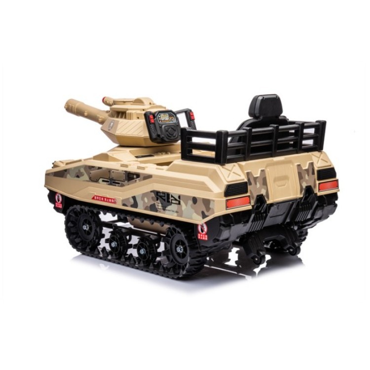 2023 NEW 12V Rechargeable battery Children Toys Car for kids ride on tank car with remote control