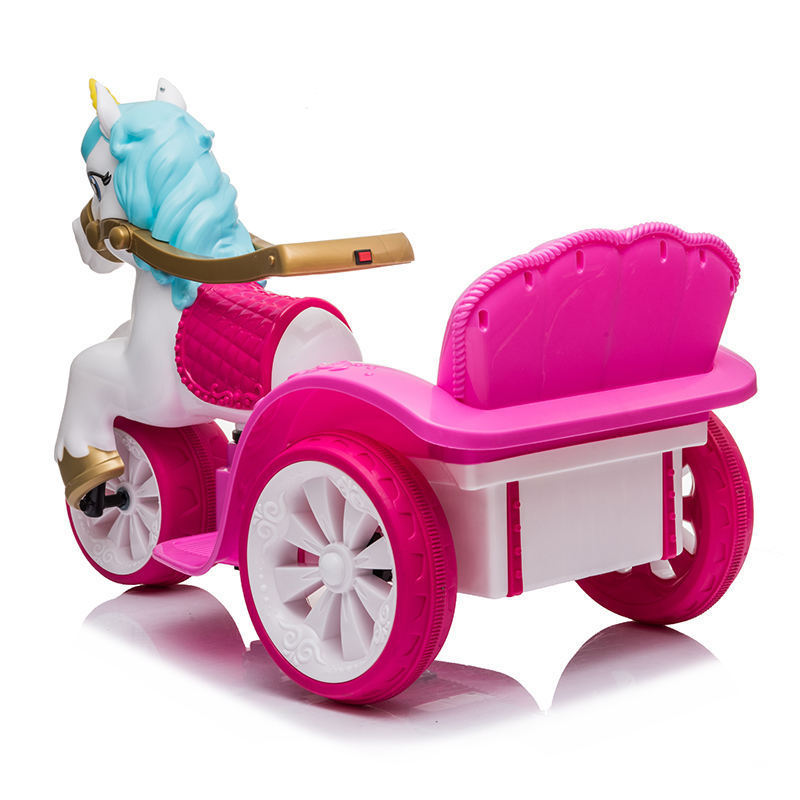 Cheap Price Princess Carriage Children Electric Toy Three Wheels  Car For Girls