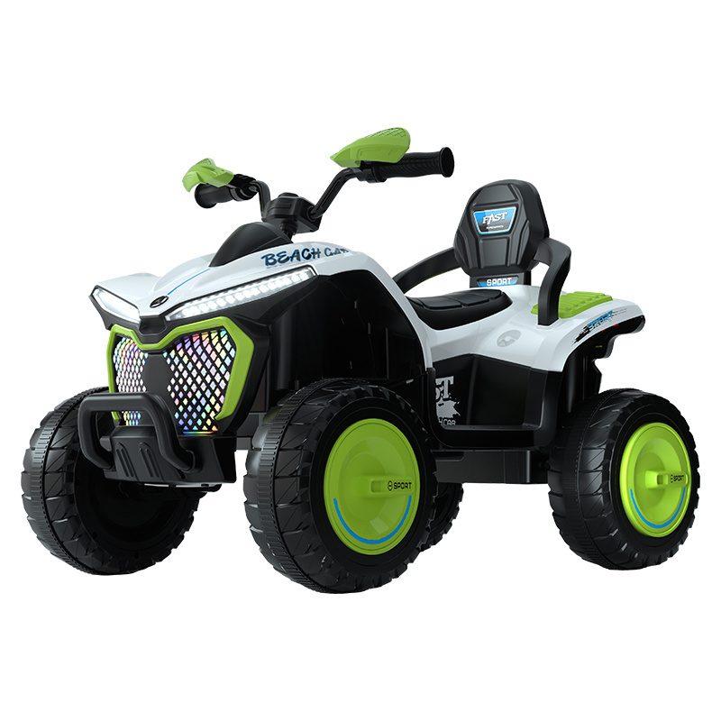 4-Wheeler Quad Car Toy 12V Kids Ride-On Electric ATV for Young Riders & Kids