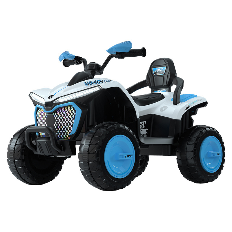 4-Wheeler Quad Car Toy 12V Kids Ride-On Electric ATV for Young Riders & Kids