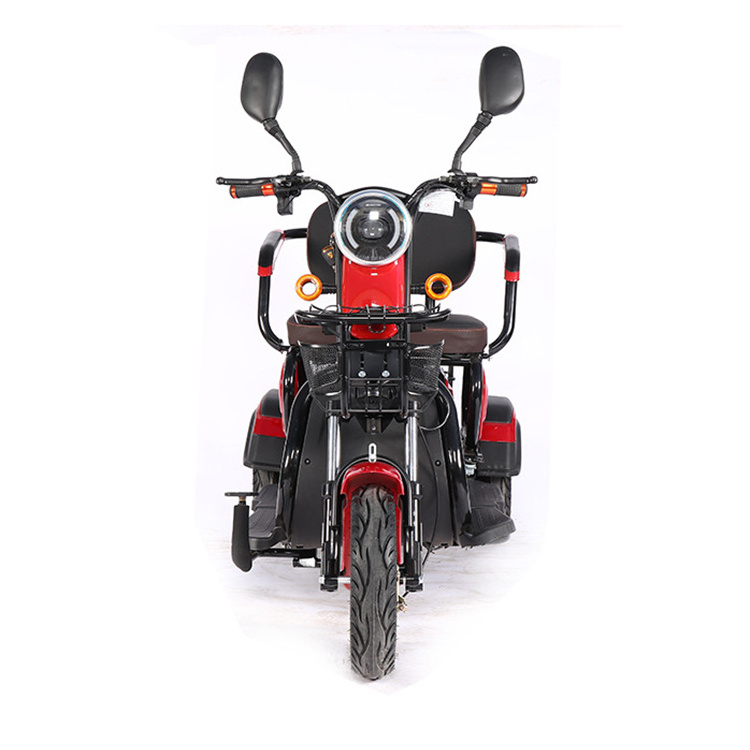 High speed electric tricycle for old people electric cross country motorcycle electric scooter adult 75km tricycle for sale