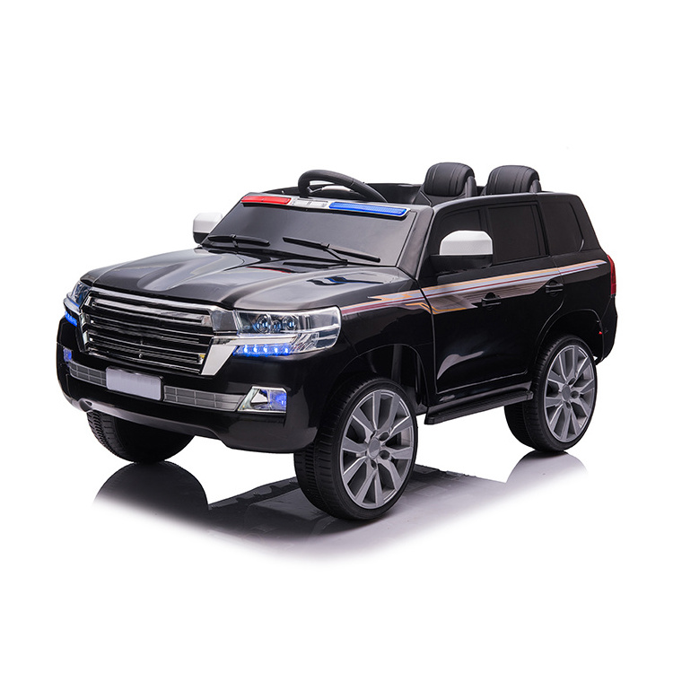 2.4G remote control big police kids electric battery ride on car police cool children baby 12v toys car new police car