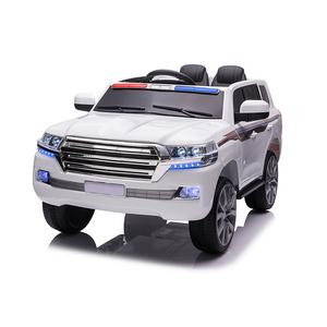 2.4G remote control big police kids electric battery ride on car police cool children baby 12v toys car new police car