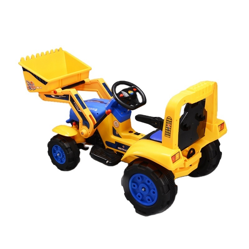 M-power 4 wheels batter power kids ride on bulldozer toys for sale