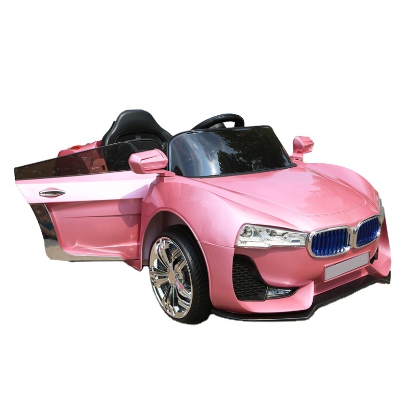 12V Kids Electric Ride On Car with Remote Control - Pink / Kids Ride-On Buggy