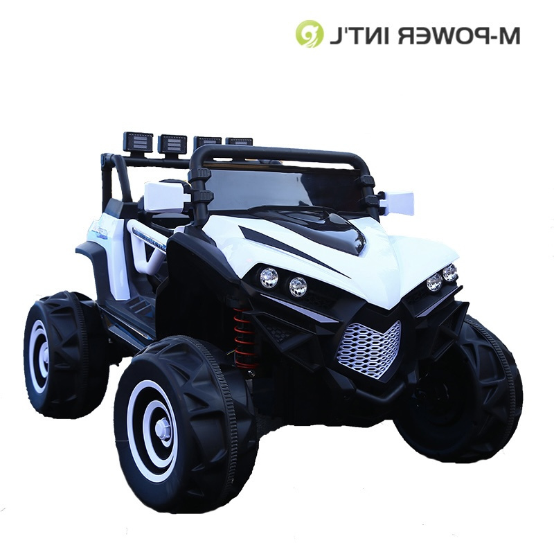 Children's gift electric car toys new modle off-road vehicle 12V two motor painting kids electric car