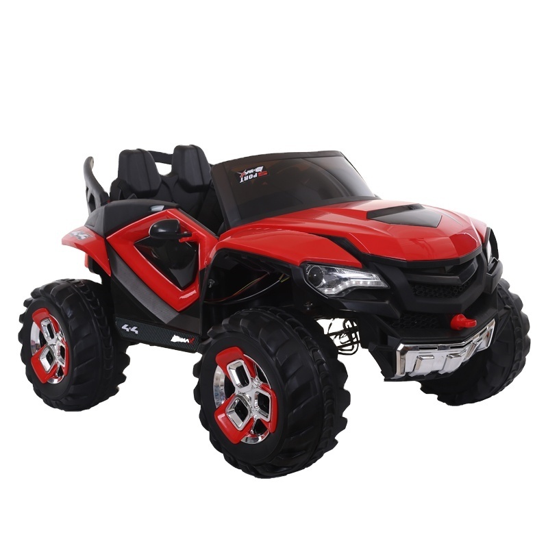 monster truck ride on children electric car price 2 seats electric toy cars with light and music for kids