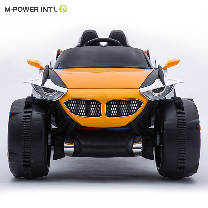 12V 4x4 power wheel kids electric ride on car with parental remote and soft wheels